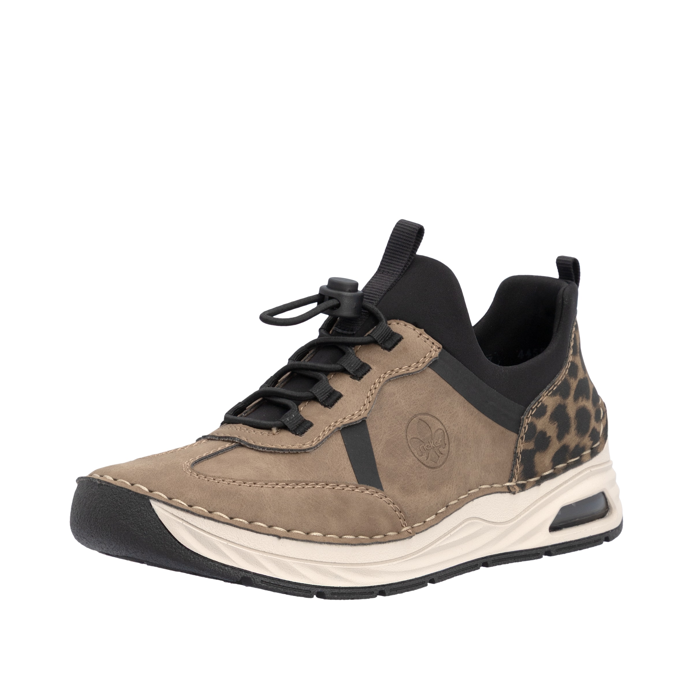 Slip on Rieker en marron : devant
