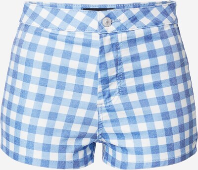 LTB Shorts 'Hailey' in blue denim / white denim, Produktansicht