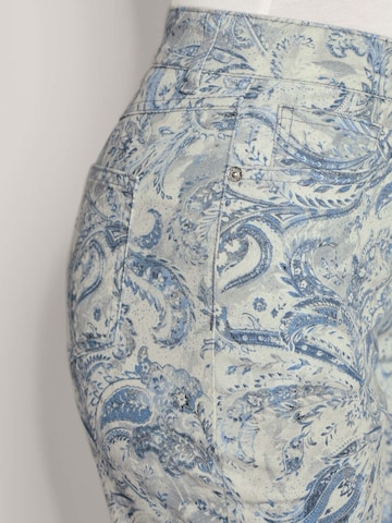 Effilé Pantalon MADELEINE en bleu