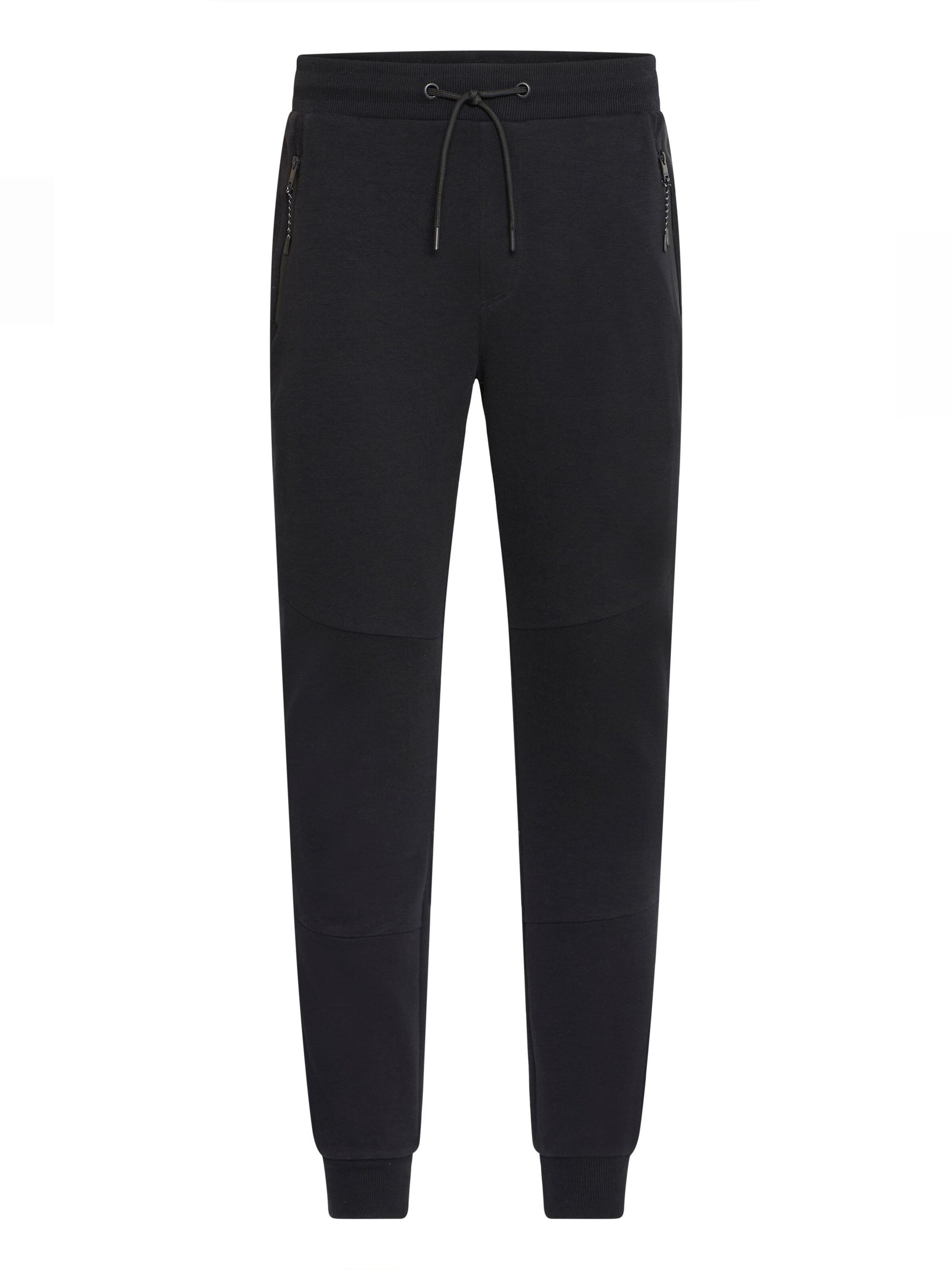 regular Pantaloni di !Solid in nero: frontale