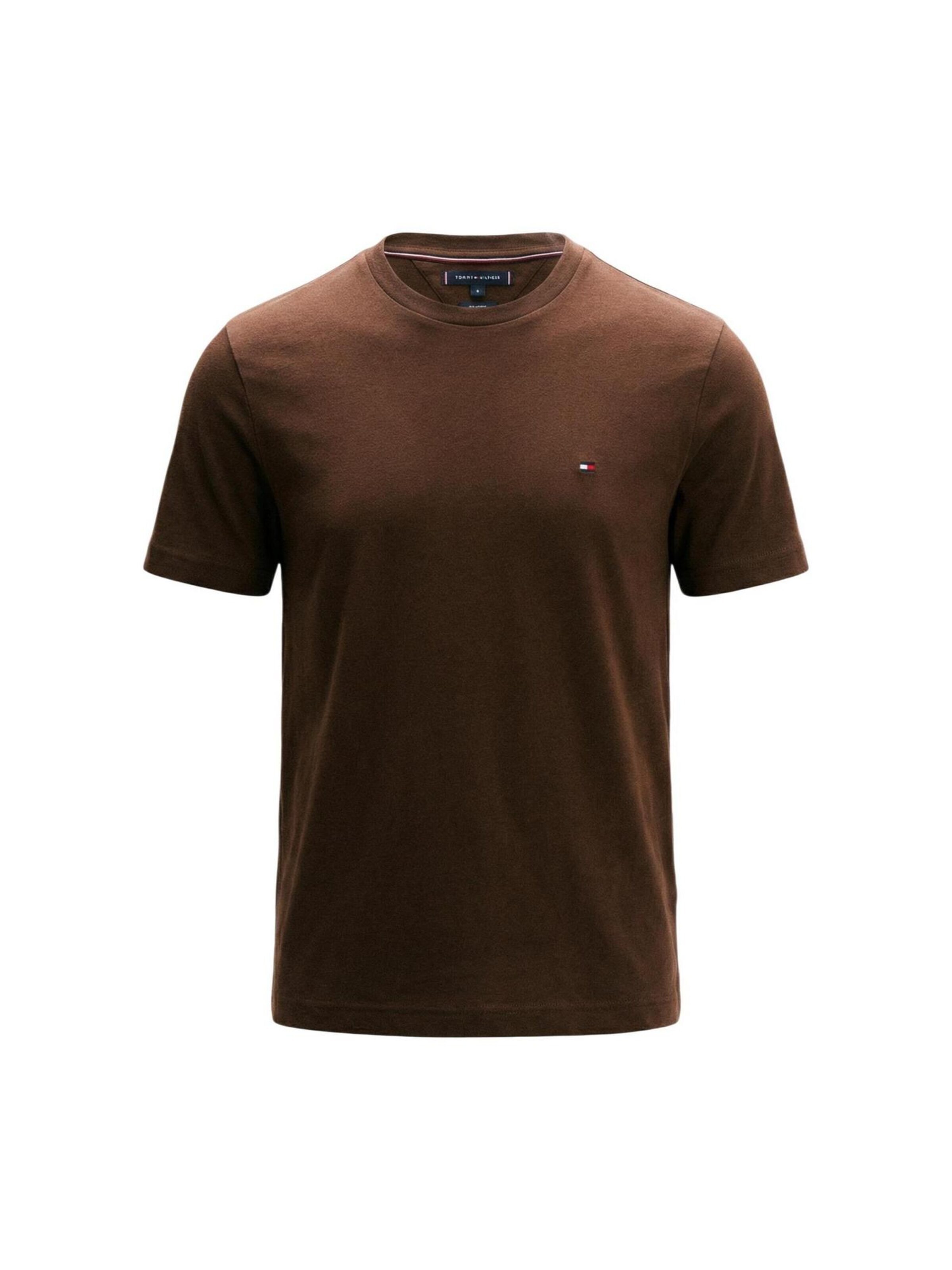 Maglietta 'ESS SEASONAL REG FIT MW0MW39995' in XL TOMMY HILFIGER di colore marrone, Visualizzazione prodotti
