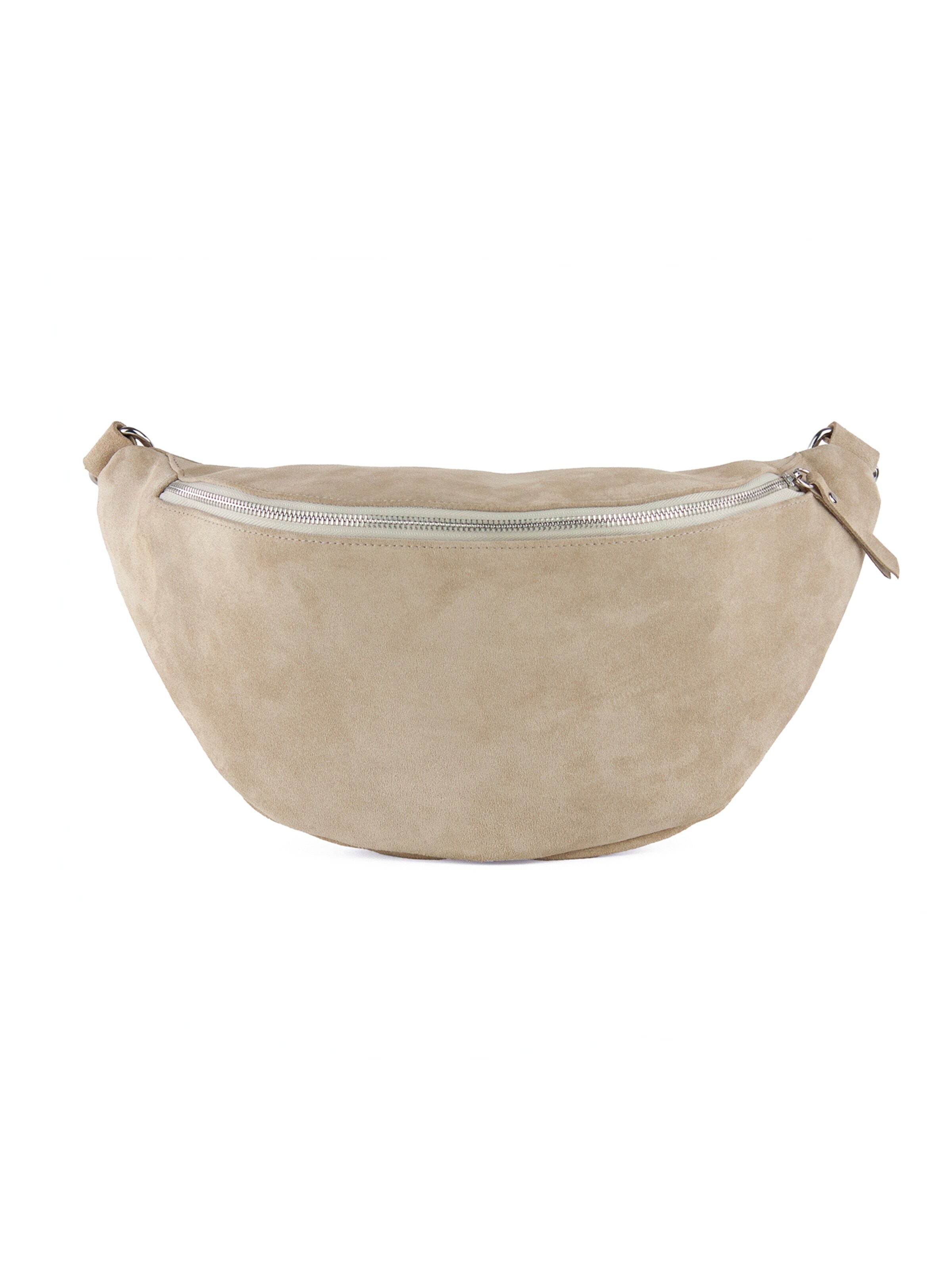 lePelou Belt bag 'VALENTINA XL' in Beige: front
