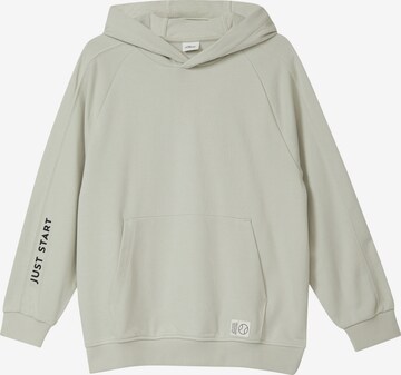 s.Oliver Sweatshirt in Grijs: voorkant