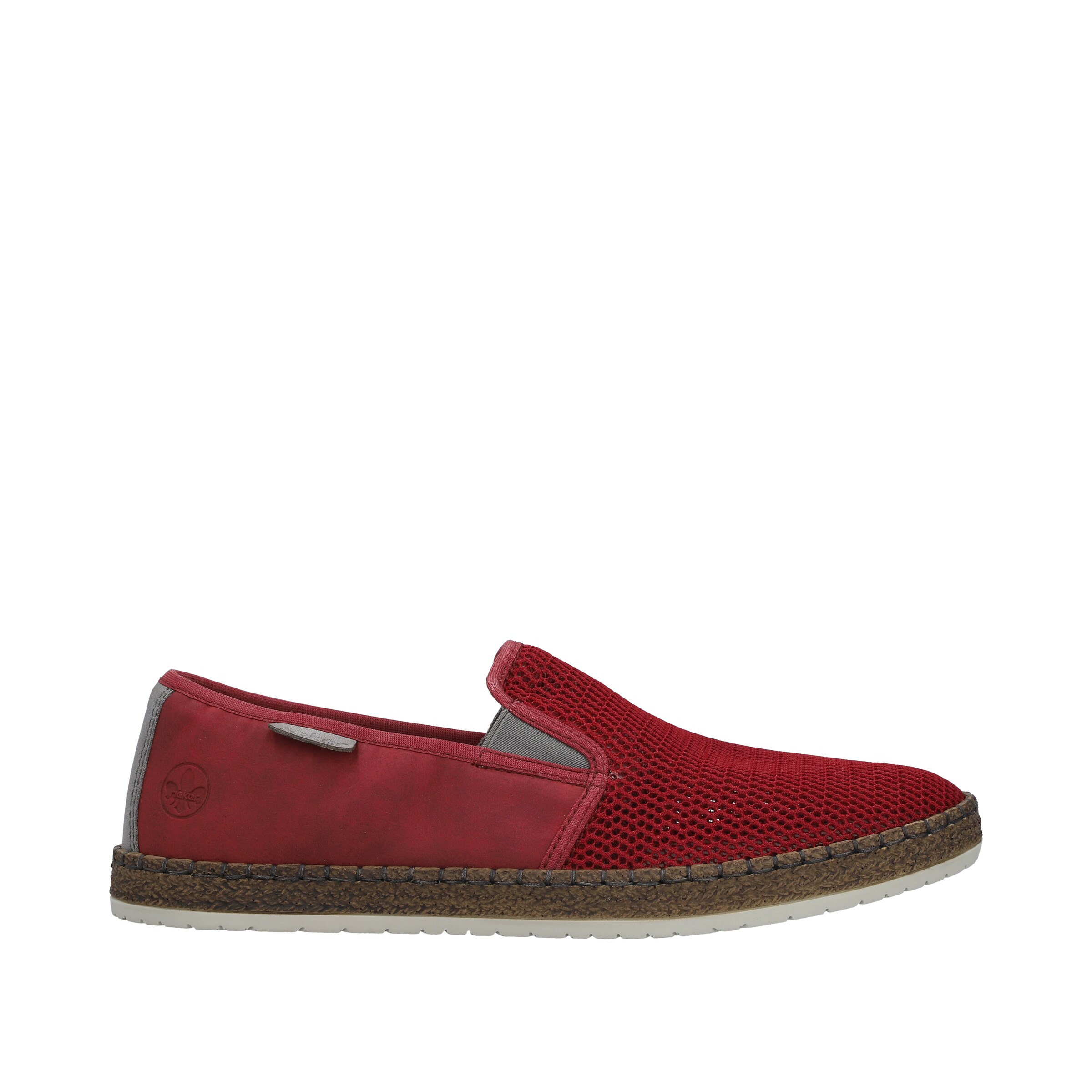 Chaussure basse 'B5265' Rieker en rouge