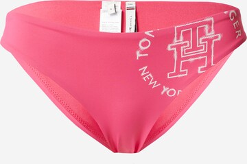 Bas de bikini TOMMY HILFIGER en rose : devant