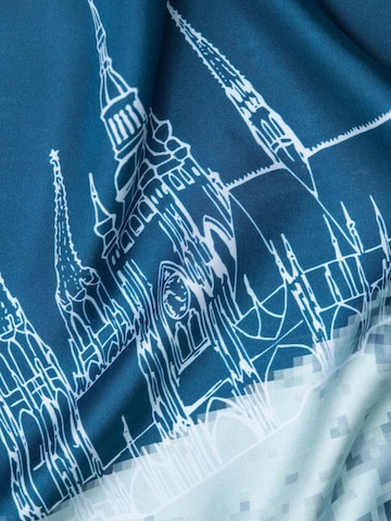 EMBLEMM Scarf 'Distorted Prague' in Beige