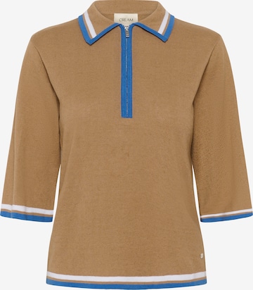 smėlio Cream Megztinis 'CRBessa': priekis