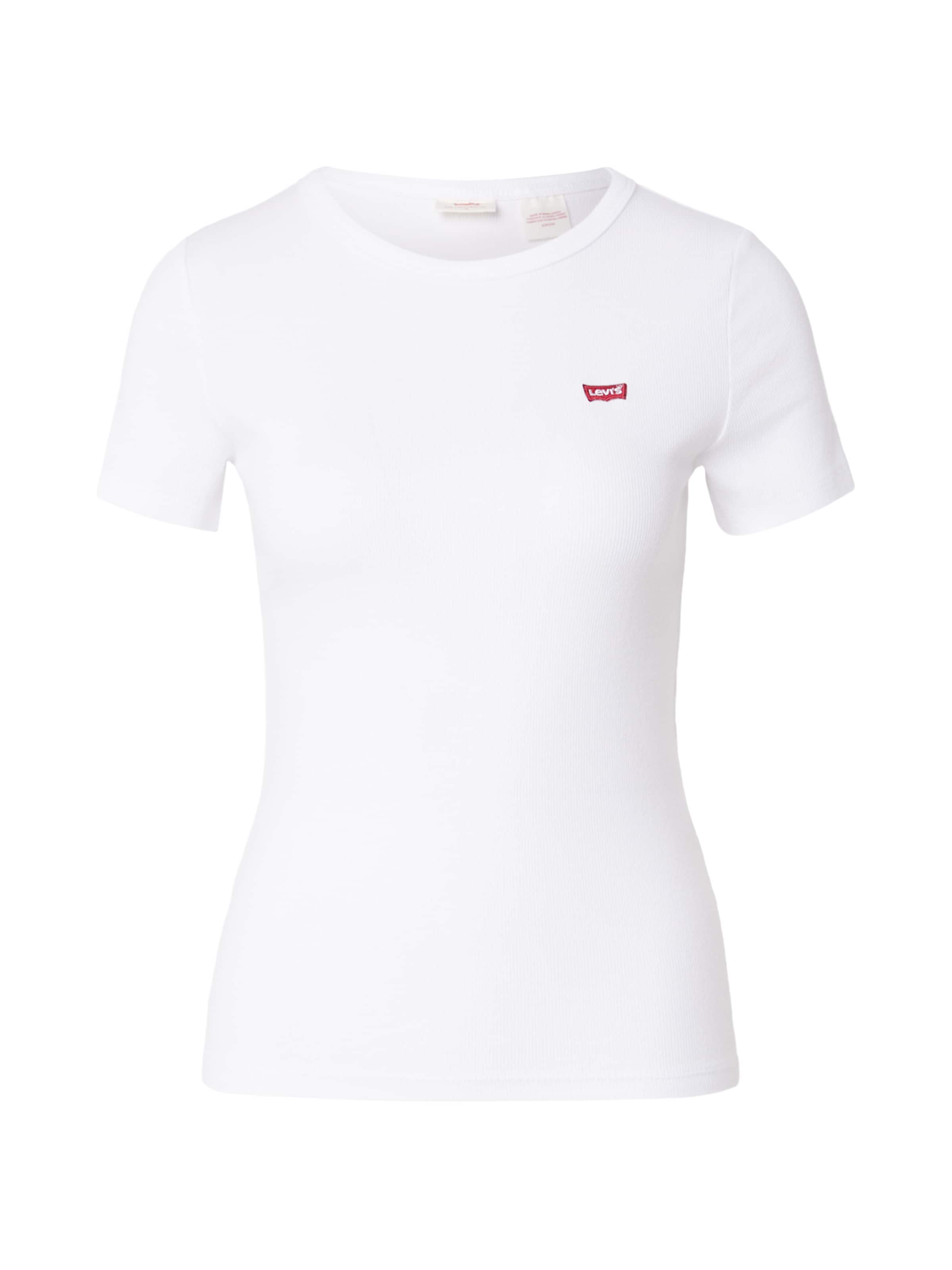LEVI'S ® T-Shirt 'HAYES' in XS in rot / weiß, Produktansicht