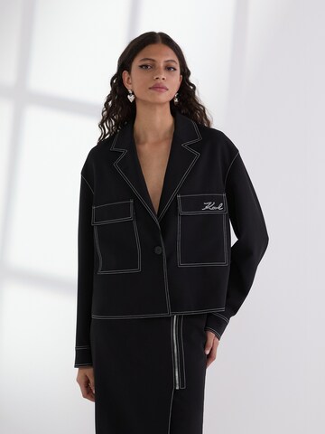 Veste mi-saison Karl Lagerfeld en noir