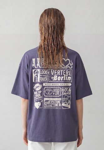 Vertere Berlin Shirt 'Troubles' in Purple