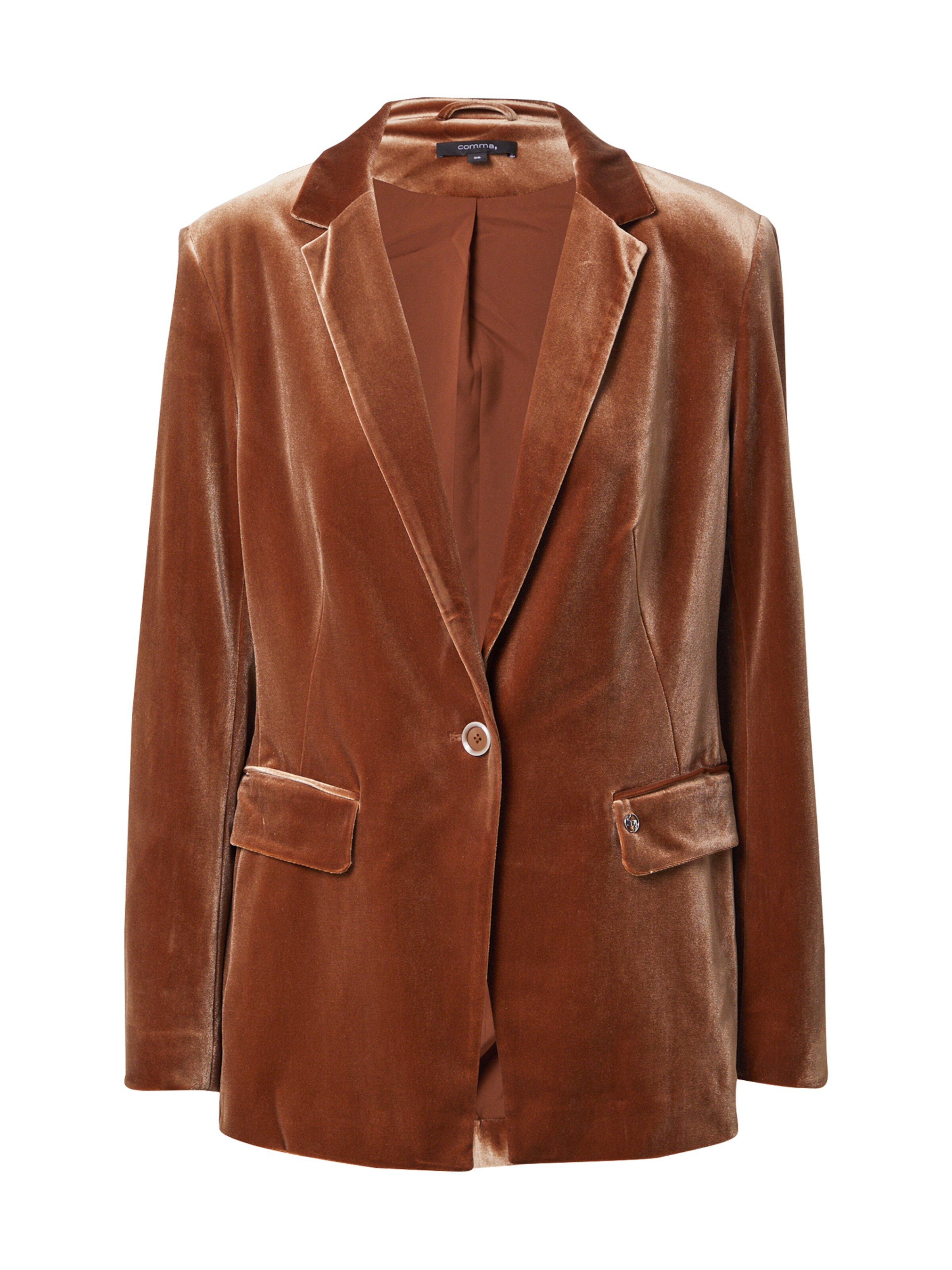 YuanJuli dames blazer, dames bedrukt vest formeel pak lange mouwen revers zakelijke kantoor jas jas blouse, A2-wijn, 3XL