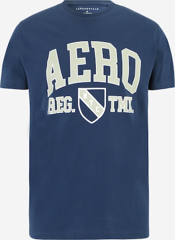 AÉROPOSTALE - Camiseta en azul: frente