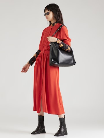 SCOTCH & SODA Shirt dress in Orange