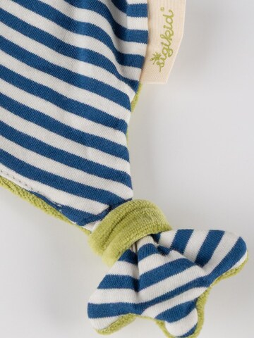 SIGIKID Stuffed animals 'Schnuffeltuch Natural Stripes Green Collection' in Green