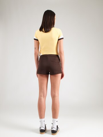 ADIDAS ORIGINALS Slim fit Trousers 'CLASSIC' in Brown