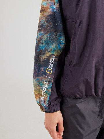 Giacca per outdoor 'Disney National Geographic' di ADIDAS TERREX in lilla