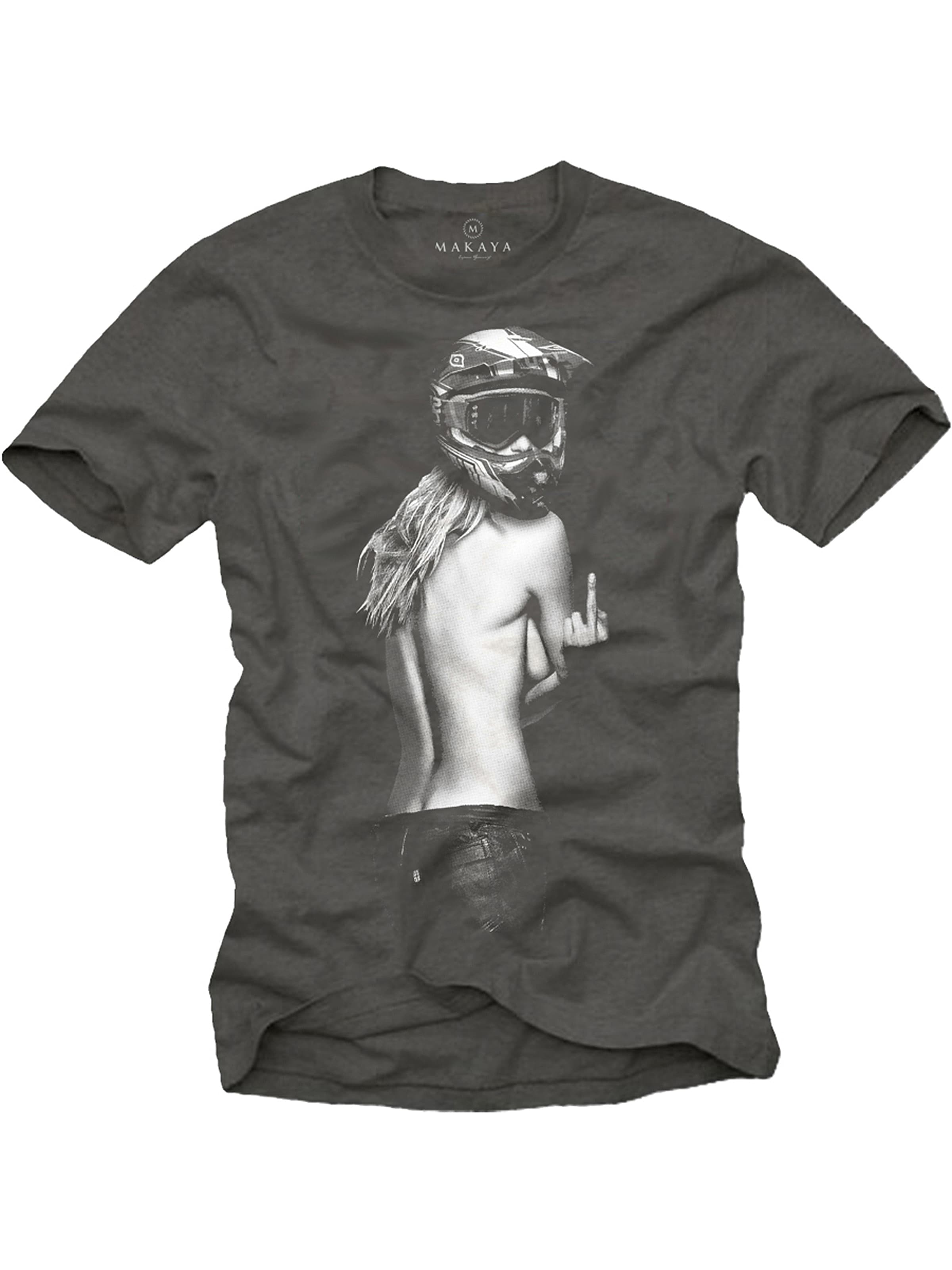 MAKAYA Shirt in Grey: front