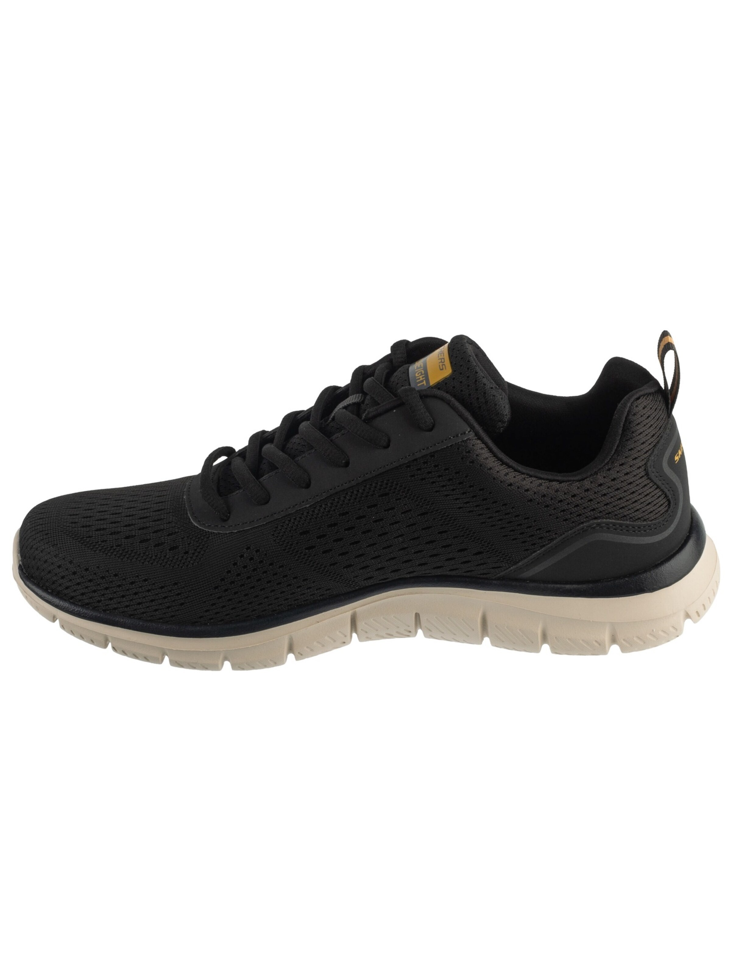 SKECHERS Sneaker low 'Skechers Track - Leshur'‌‌‌‌‌‌‌‌‌‌ in Schwarz: Vorderseite