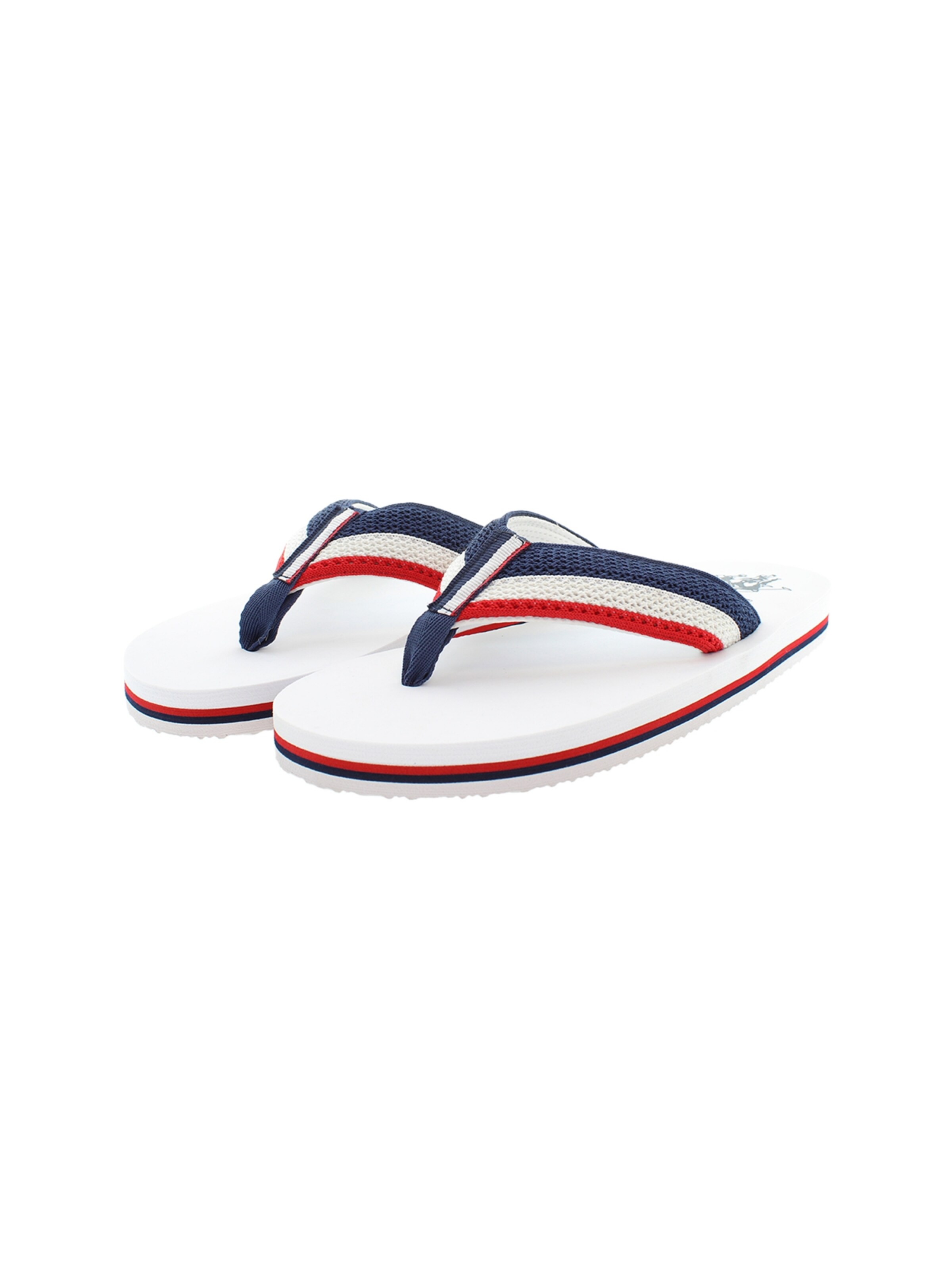 U.S. POLO ASSN. Zehentrenner 'Hank' in Weiß