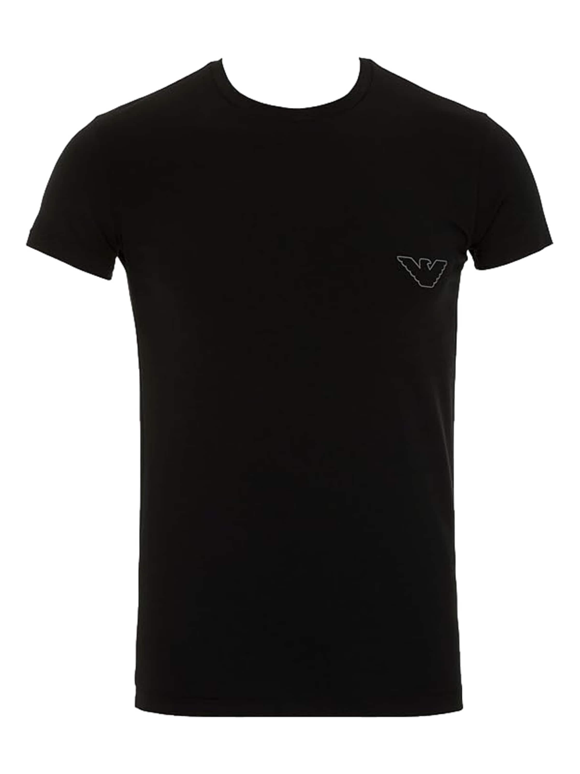 Emporio Armani Shirt in Black: front