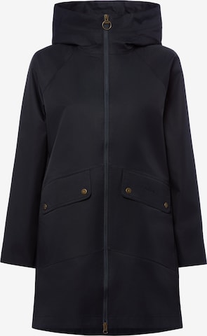 Manteau fonctionnel Barbour en bleu : devant