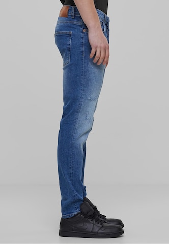 2Y Premium Regular Jeans in Blau