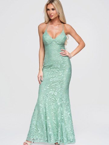 Ombre Evening dress in Green