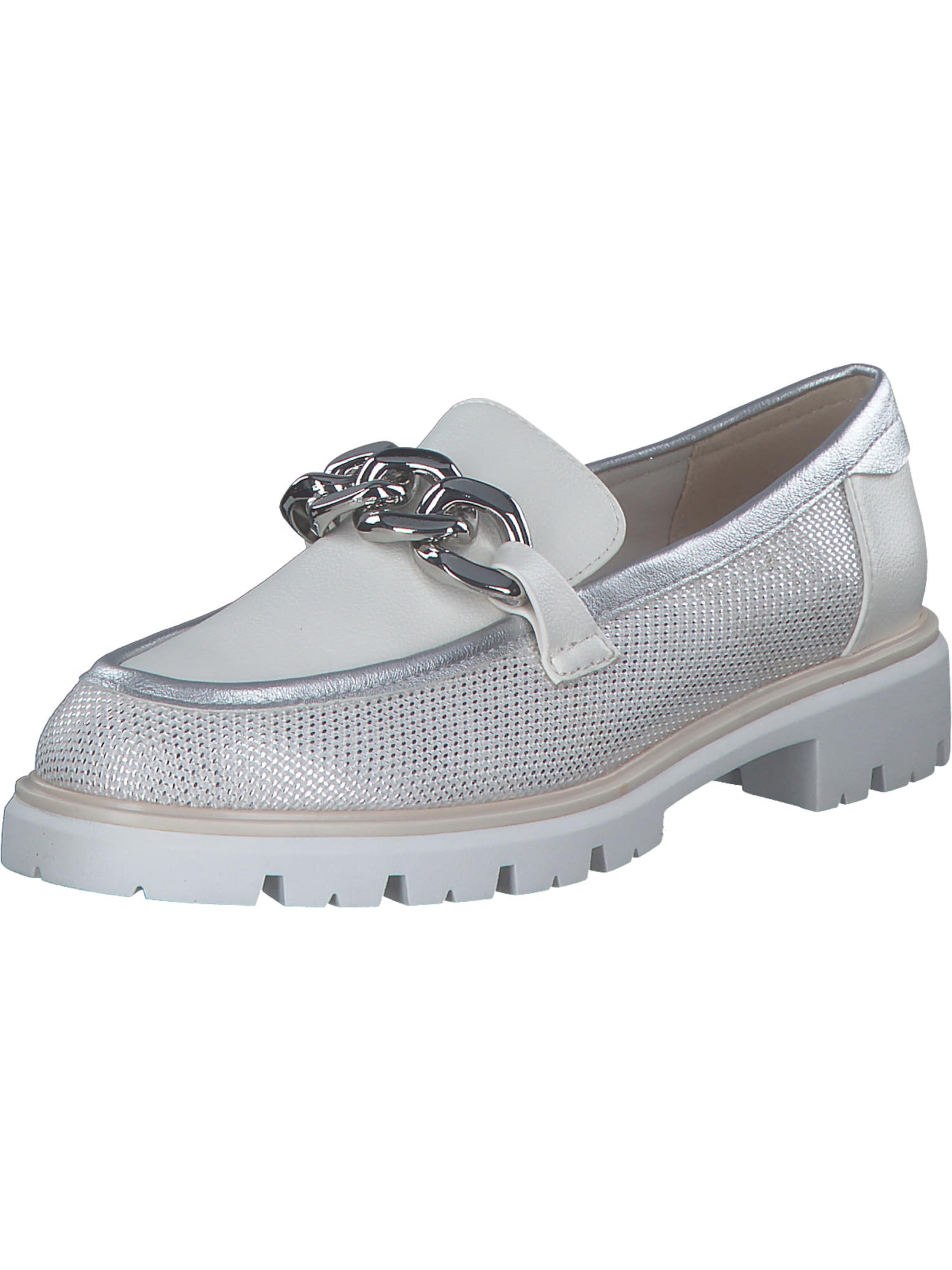 MARCO TOZZI Moccasins '24702' in Silver: front