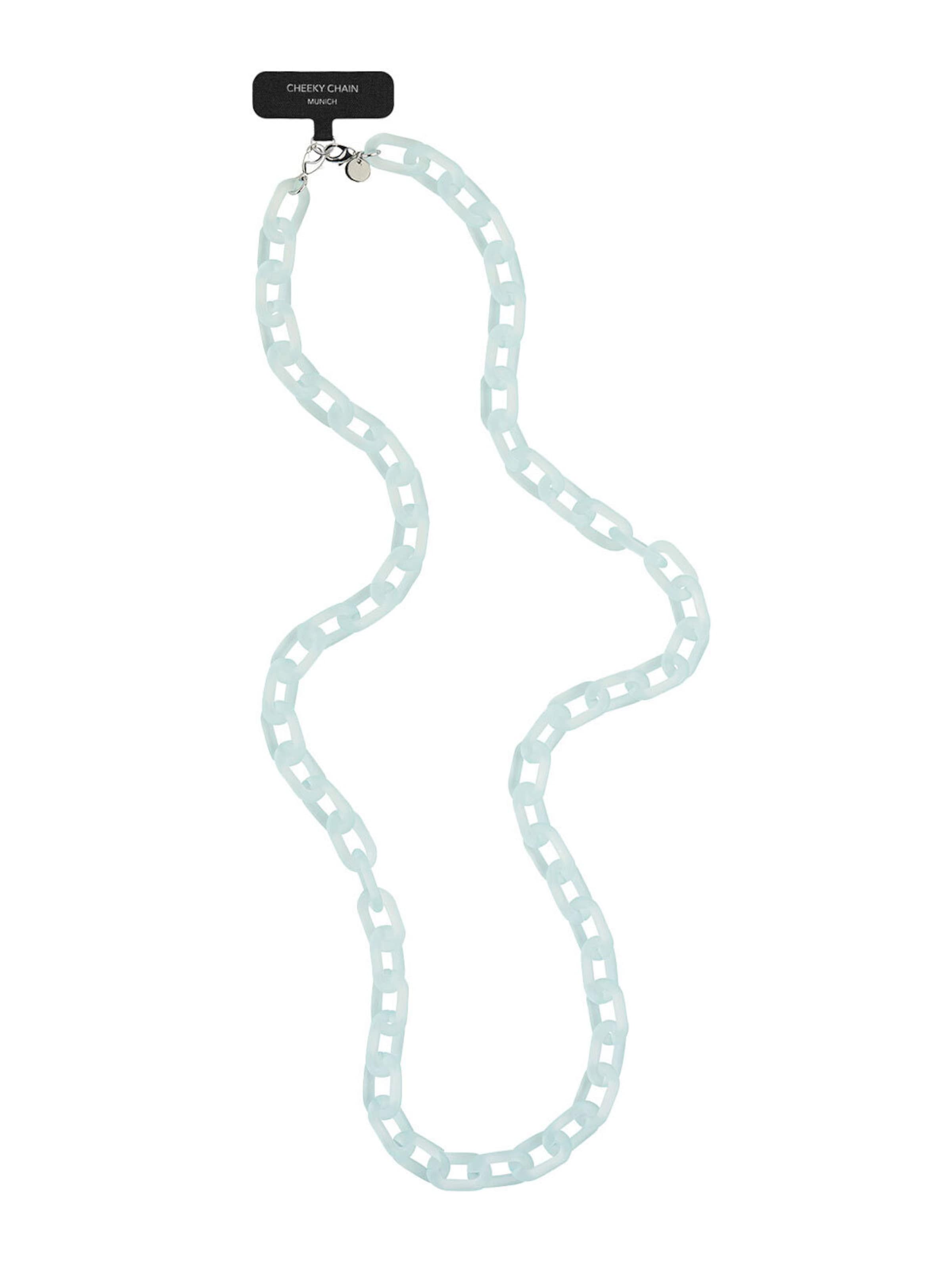 Cheeky Chain Munich Smartphonehoesje 'Icy' in Blauw: voorkant