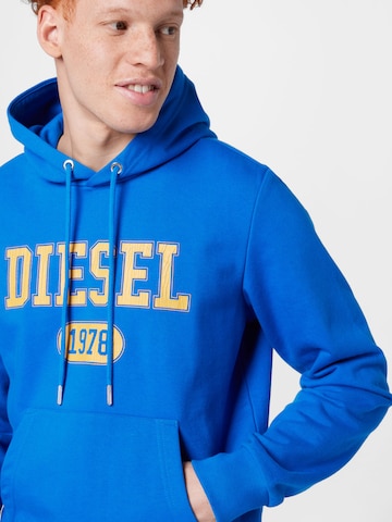 DIESEL Sweatshirt 'GINN' in Blau