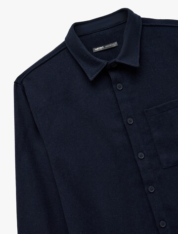 Koton Regular fit Button Up Shirt in Blue