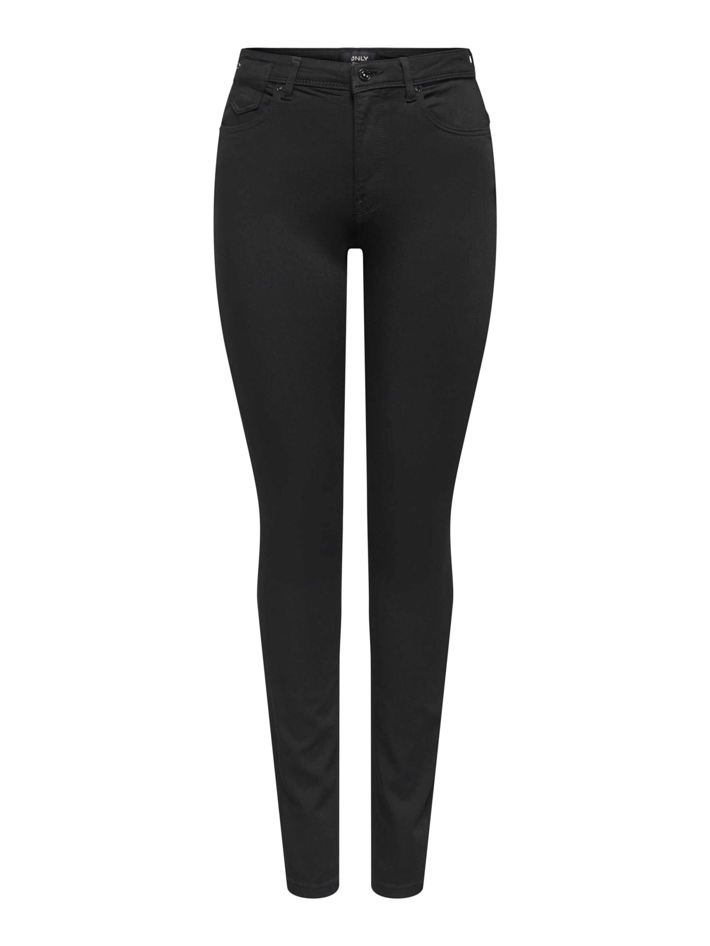 ONLY Baggy Jeans 'Forever black' in Black: front
