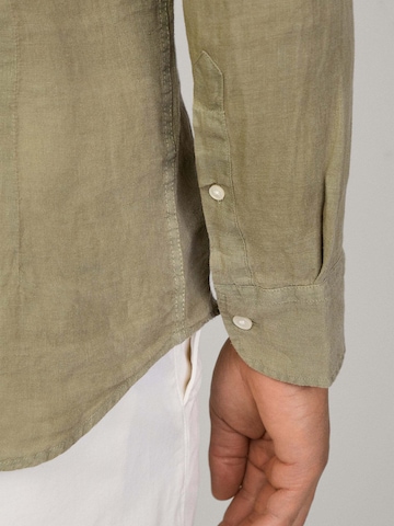 Hackett London Regular Fit Hemd in Grün