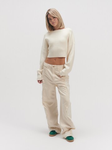 Pull-over millane en blanc