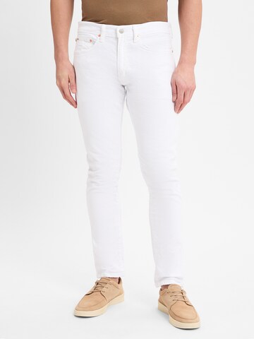Polo Ralph Lauren Slim fit Jeans in White: front