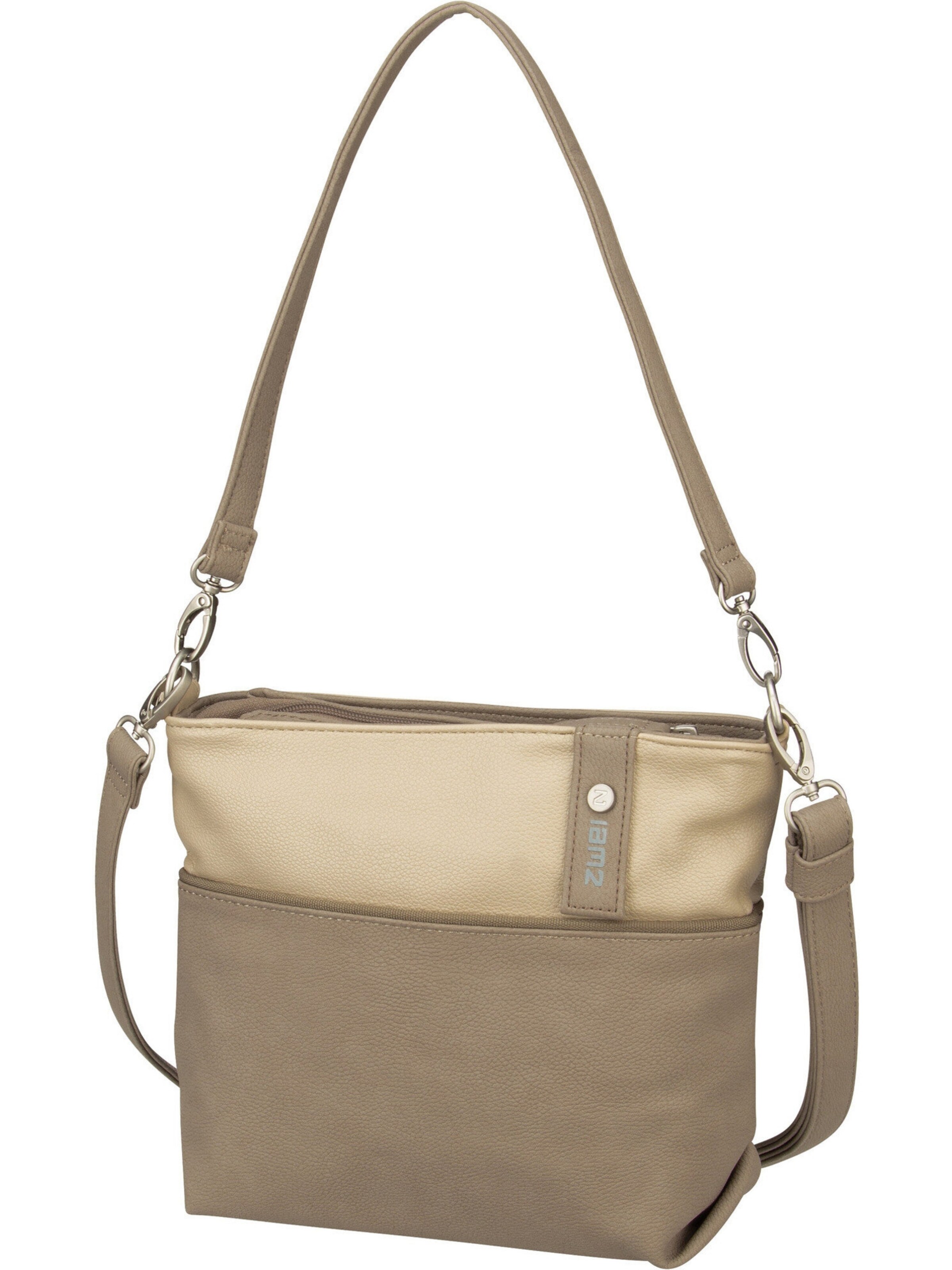 ZWEI Handbag 'Jana' in Beige