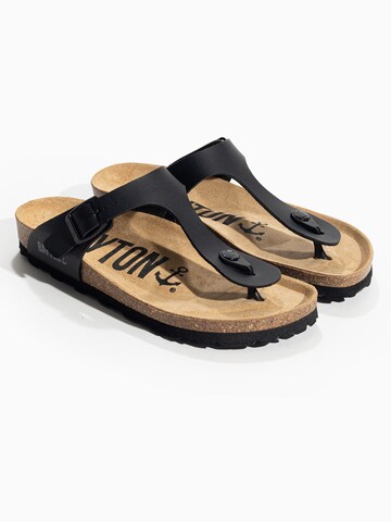 Bayton T-bar sandals 'Mercure' in Black