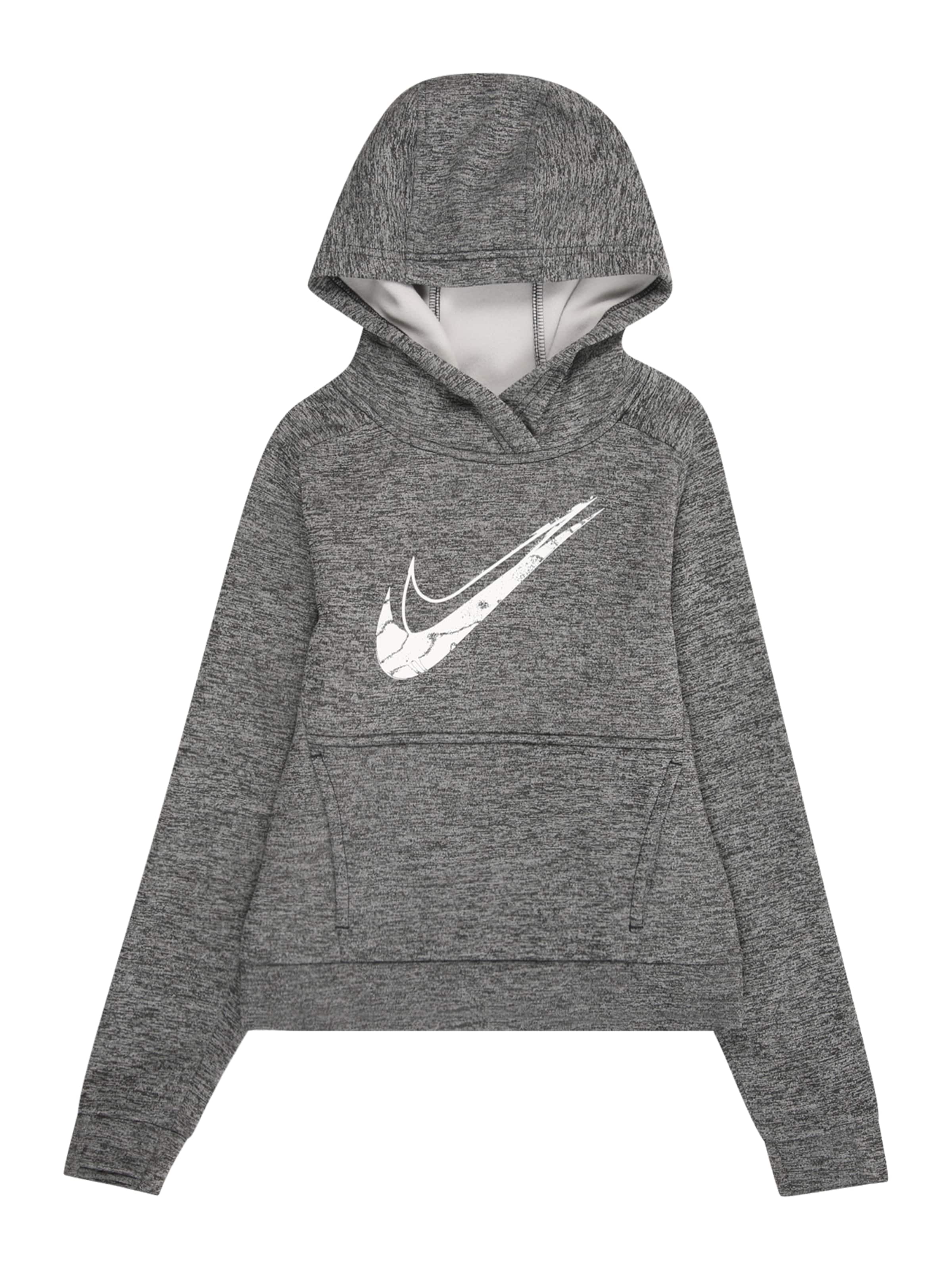 NIKE Sportief sweatshirt in Grijs: voorkant