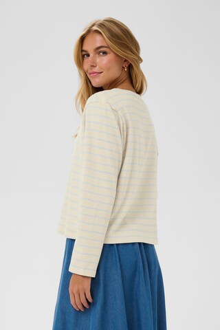 SAINT TROPEZ Blouse 'OsannaSZ' in Beige