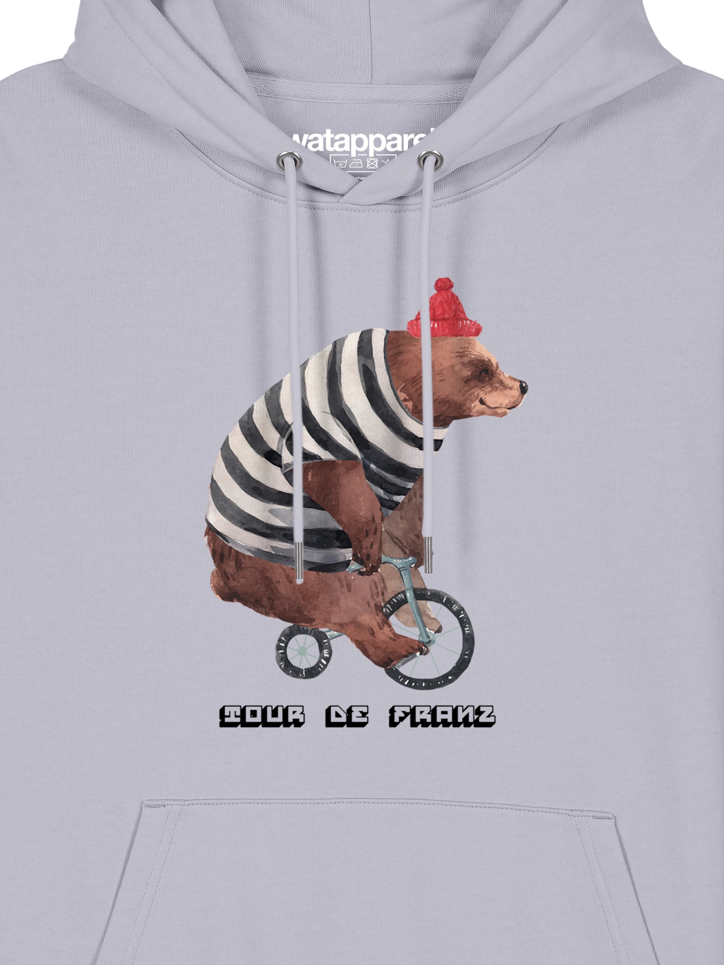 Felpa ' Tour de Franz ' di Watapparel in lilla