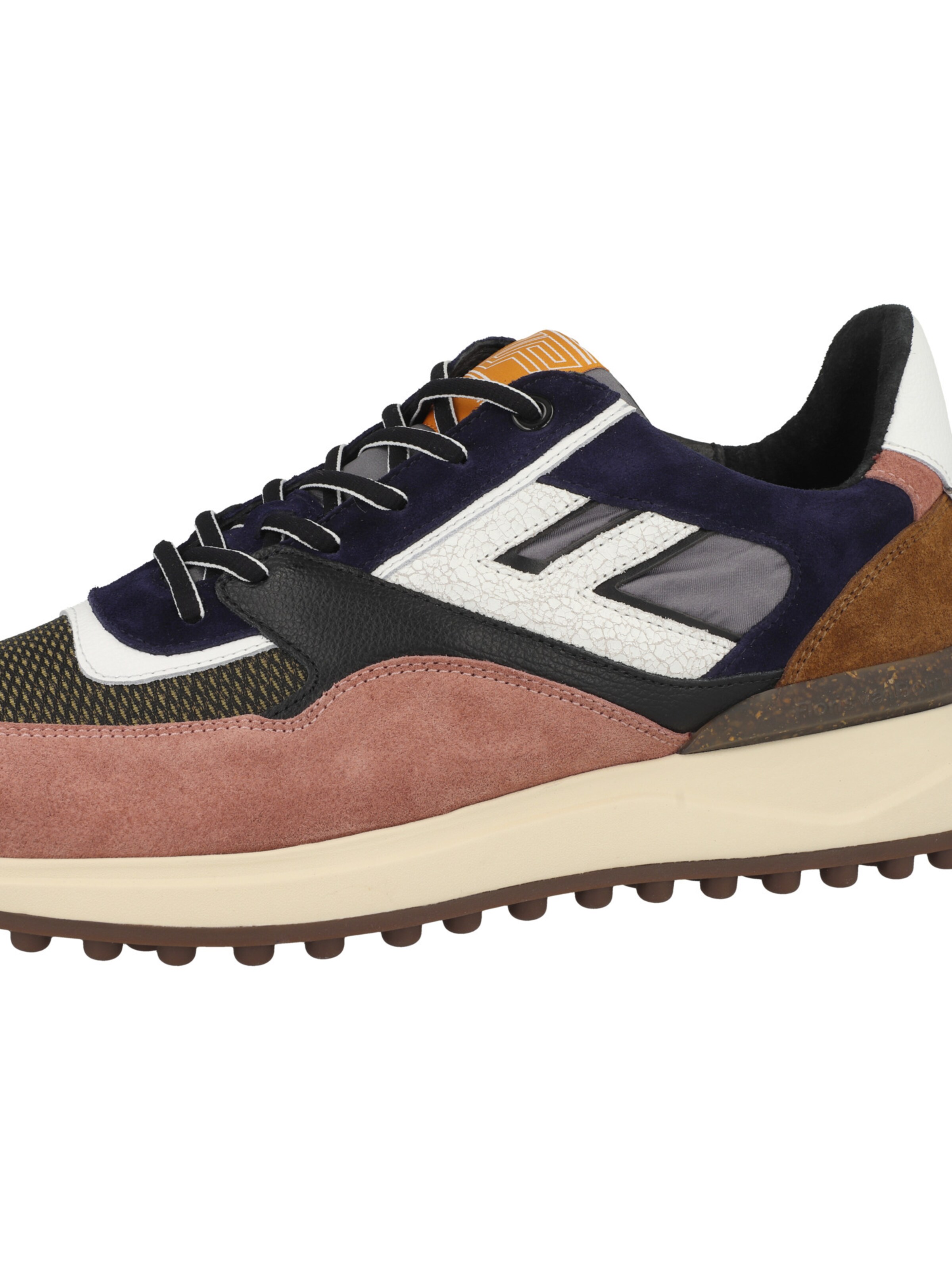 Baskets basses 'Noppi' Floris van Bommel en marron