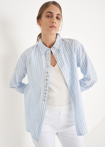 Camomilla Italia Blouse 'CALLAS' in Blauw: voorkant
