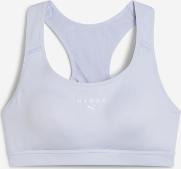 PUMA Bustier Sports-BH 'PUMA x HYROX' i blå: forside