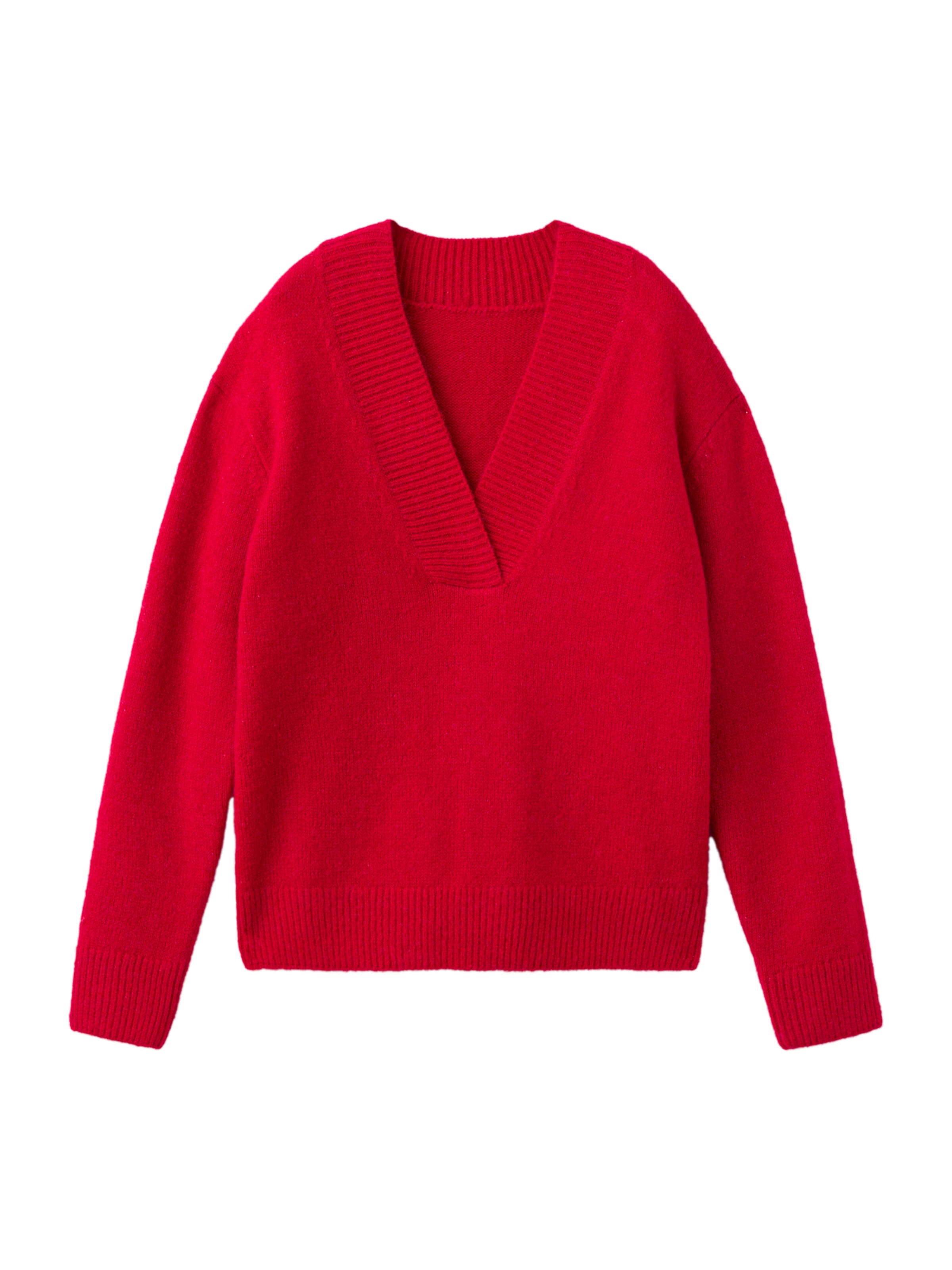 MANGO Sweter &#x27;TOMATOE&#x27; w kolorze czerwony: przód