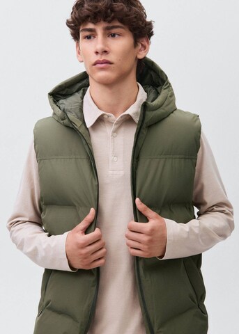 MANGO TEEN Vest in Green
