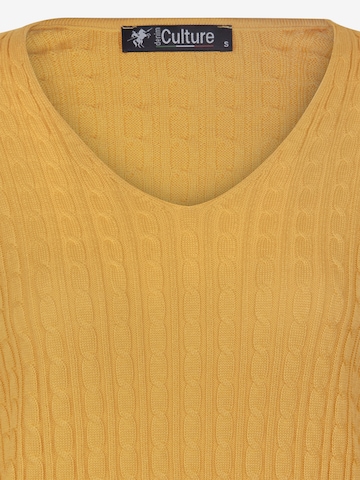 DENIM CULTURE - Jersey 'Verla' en amarillo