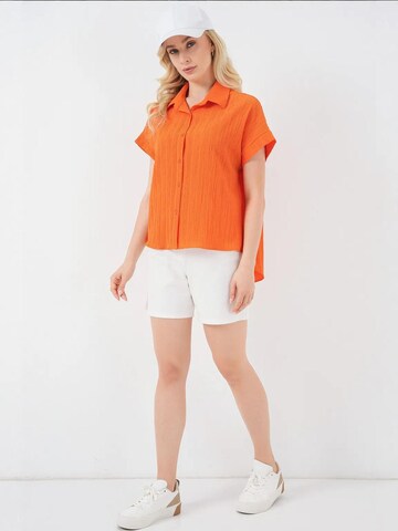 Camicia da donna di Bigdart in arancione