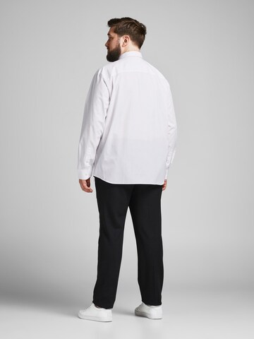 Coupe regular Chemise 'JOE' Jack & Jones Plus en blanc