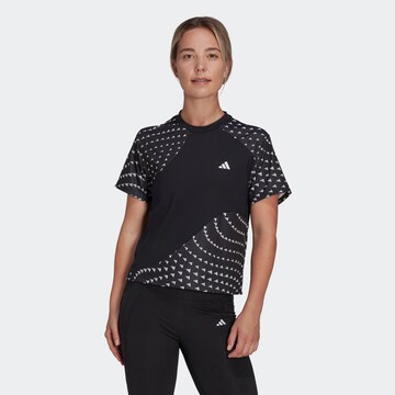 ADIDAS PERFORMANCE Funktionsbluse 'Run It Brand Love' i sort: forside