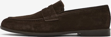 Slipper di Derimod in marrone: frontale